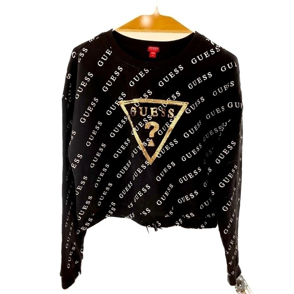 Guess Tops - GUESS Cropped sweatshirt  top